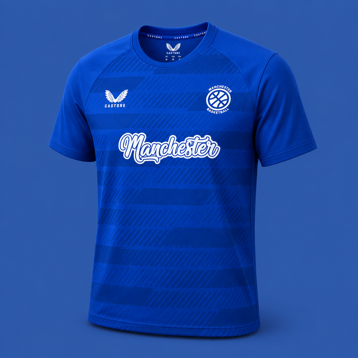 Manchester Basketball Castore Warm Up Jersey
