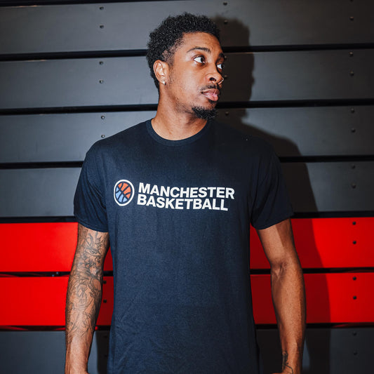 Manchester Basketball Logo Tee