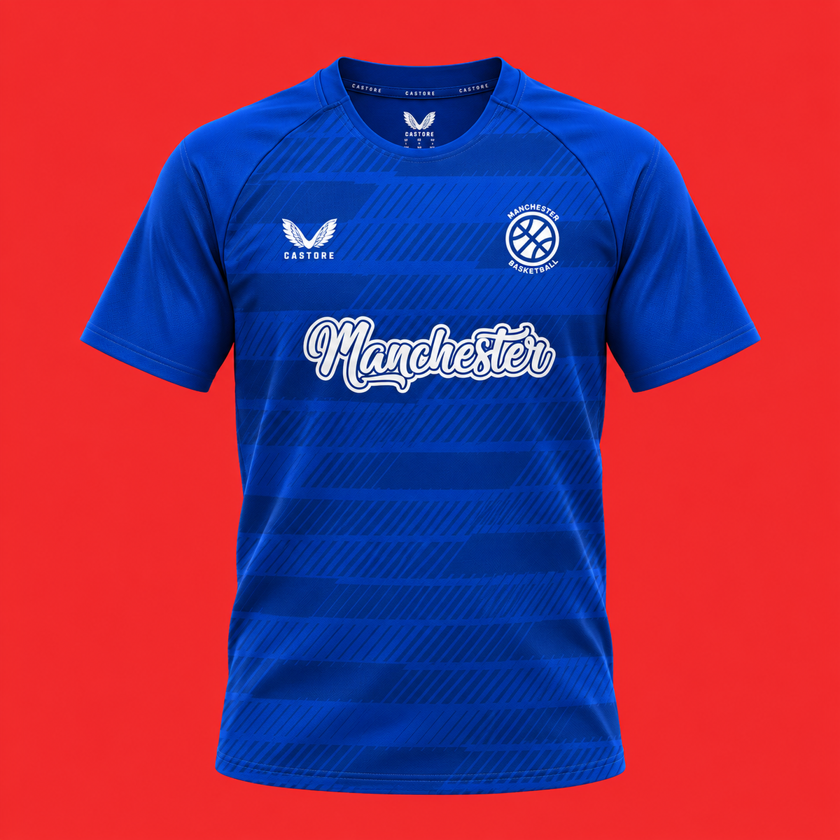 Manchester Basketball Castore Warm Up Jersey