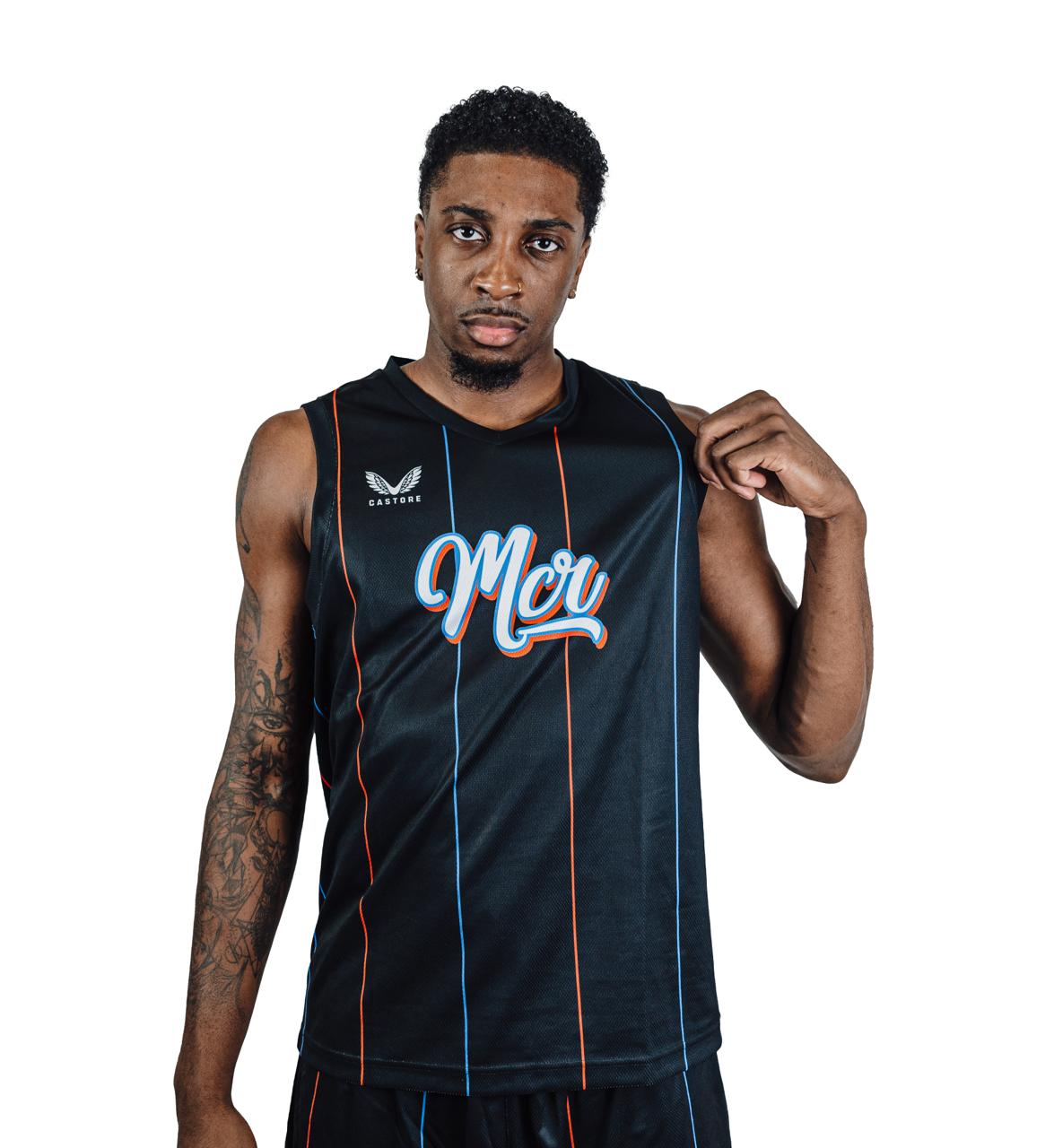 Youth Manchester Basketball Castore Home 25/26 Jersey